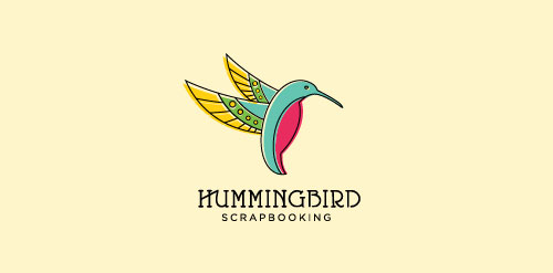 Hummingbird Scrapbooking Logo