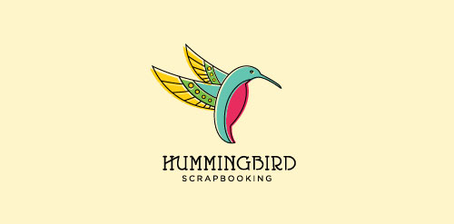 Hummingbird Scrapbooking Logo