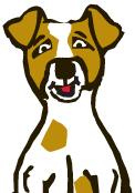 Jäger and Friends Dog Park logo dog