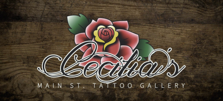 Logo for Cecelia's Main St. Tattoo Gallery